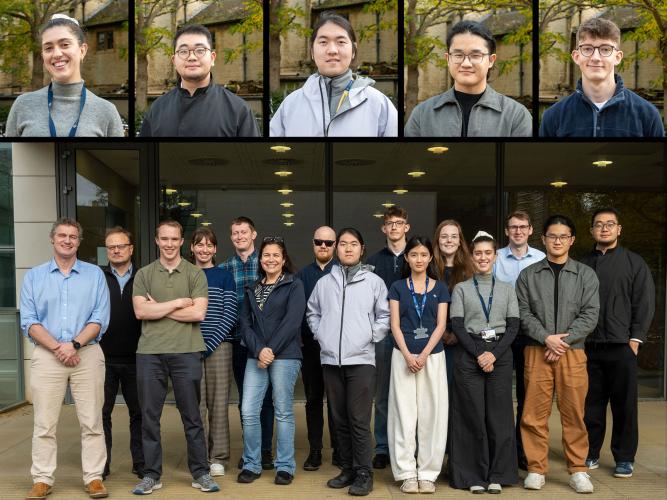 The research group and new members in 2025