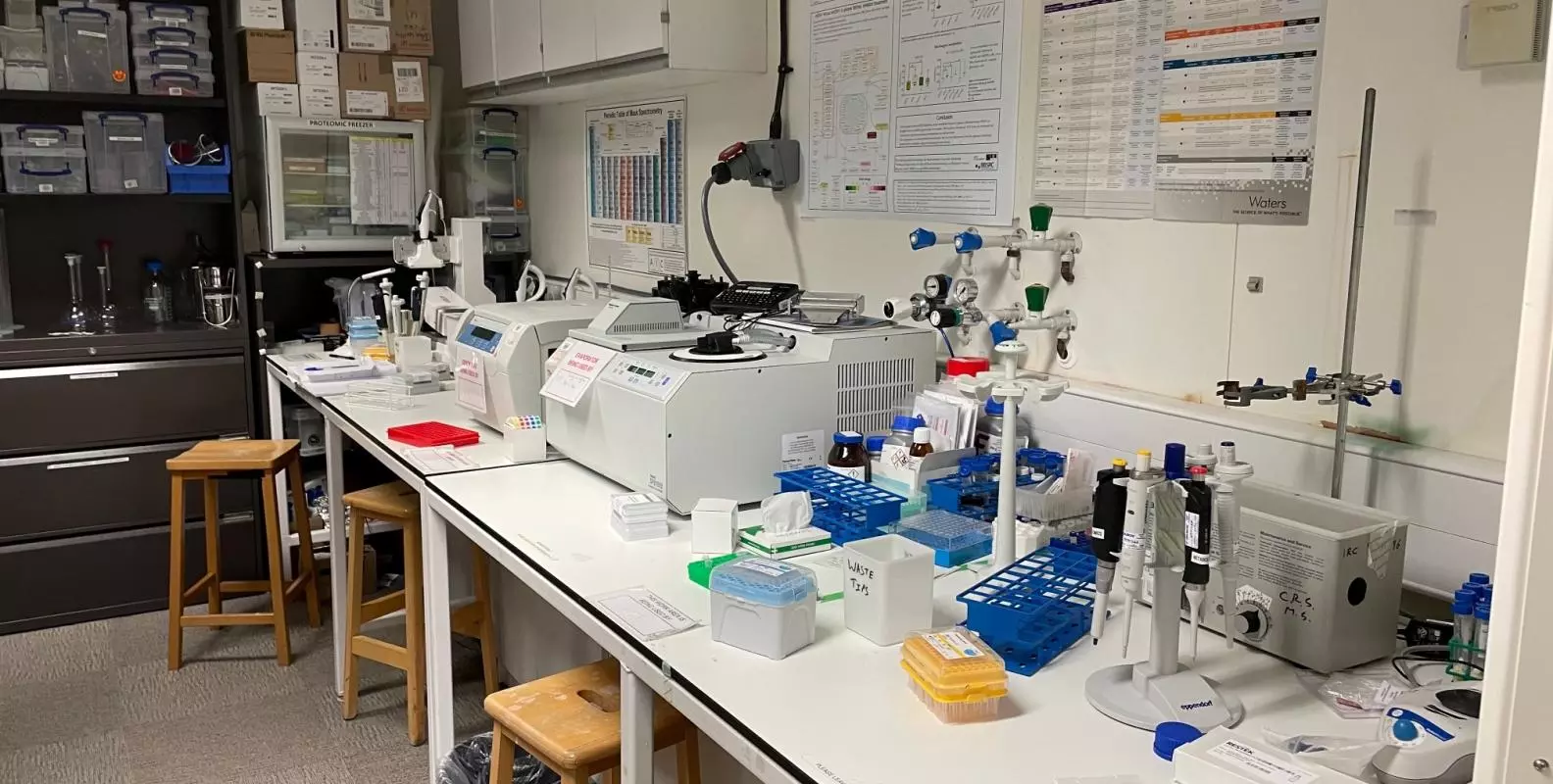 mass spec bench